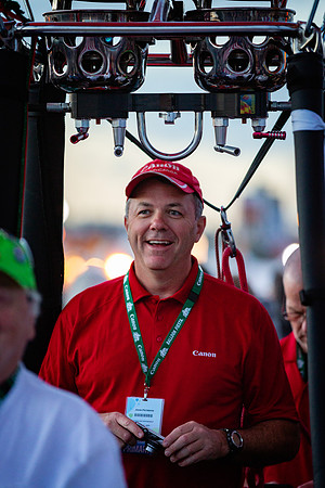 John Pethren - Canon balloon pilot