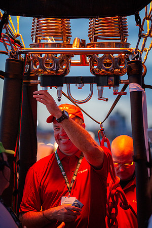 John Pethren - Canon balloon pilot