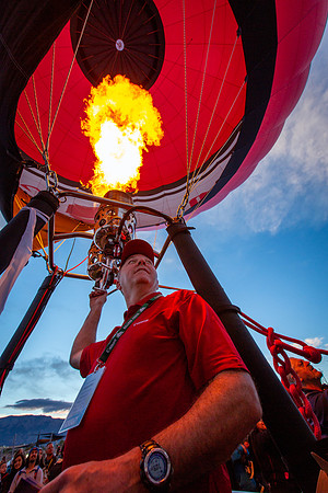 John Pethren - Canon balloon pilot