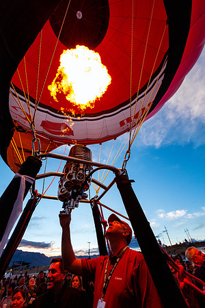John Pethren - Canon balloon pilot